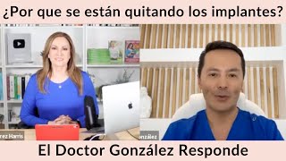 ¿Por que las mujeres se están quitando los implantes de seno con Dr Alan González [upl. by Icats]