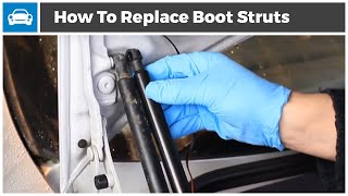 How to Replace the Boot Strut Gas Springs on Your Car [upl. by Godart]