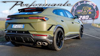 NEW Urus Performante 666hp  0100 amp 100200 kmh acceleration🏁  by Automann in 4K [upl. by Allsun686]