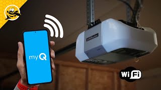 How to Connect Liftmaster Garage Door Opener to WiFi with MyQ app [upl. by Razaile120]