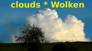 Waldenbuch  clouds in the sky  Wolken am Himmel [upl. by Anailuj439]