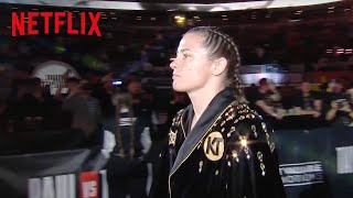 Katie Taylor Entrance  Jake Paul vs Mike Tyson  Netflix [upl. by Oigufer11]