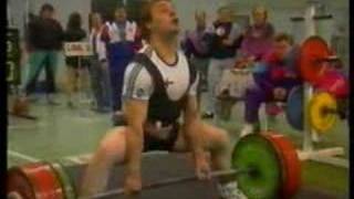 Jarmo Virtanen 340kg  825kg 1993 [upl. by Ettezzus]