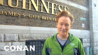 Conan Visits The Dublin Guinness Brewery  CONAN on TBS [upl. by Gradeigh]