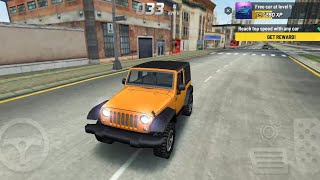 DJ Jeep Master Driving 3D  Jeep Car Racing Game  Android Gameplay games cargame [upl. by Nirrok]