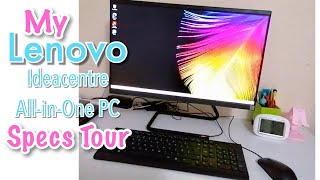 Specs Tour and Review of My Lenovo Ideacentre A340 AllinOne PC  KC Mum Life [upl. by Duck198]