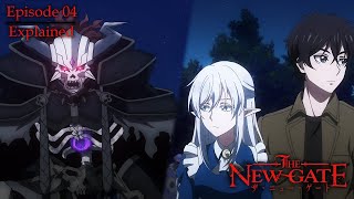 The New Gate Episode 04 Explained  Reunion After 500 Years  Shin and Schnee  Lord Skull Face [upl. by Monahan600]