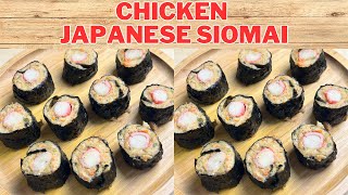 CHICKEN JAPANESE SIOMAI  KABAYAN MEALS [upl. by Anitan]