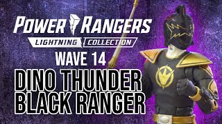 REVIEW Power Rangers Lightning Collection Dino Thunder Black Ranger Wave 14 [upl. by Ardnek99]