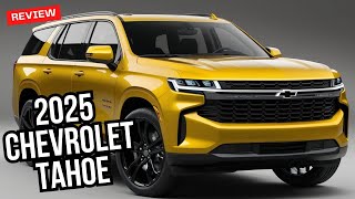 quotBEST ALL NEW 2025 CHEVROLET TAHOEquot Facelift Revealed The New Beautiful Best Chevrolet Series 2025 [upl. by Marlon]