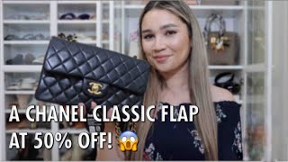 50 OFF A CHANEL CLASSIC FLAP😱 How I Restored This Vintage Small Chanel CF At Home [upl. by Ardnas]