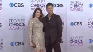 Jensen Ackles and Pregnant Danneel Ackles at 2013 Peoples Choice Awards [upl. by Eural]