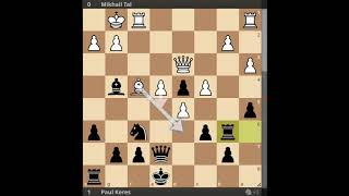 Tal Keres Candidates 1959 R10 E20 Nimzo Indian Defense Kmoch Variation [upl. by Vannie217]