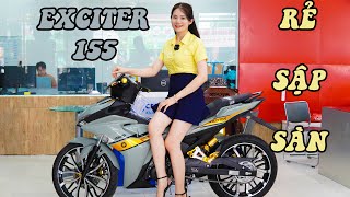 YAMAHA Exciter 155 VVA 2022  Giá xe Exciter 155 quot Hạ Mạnh quot [upl. by Divine]