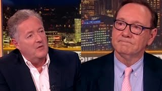 Where do you live now’ Kevin Spacey breaks down on Piers Morgan [upl. by Hcurab]