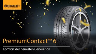 ÖAMTC Testsieger  Continental PremiumContact™ 6 [upl. by Naujahs]