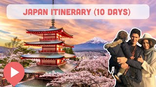 The Absolute Best Japan Itinerary 10 Days [upl. by Etnemelc]