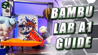 Bambu Lab A1  AMS Lite Guide Assembly Setup Slicing Example Prints Optimizing AMS and Review [upl. by Oilut]