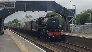 Railtours around Salisbury FT 4487147810 amp 57311 and the hasting 1001 thumper [upl. by Horter]