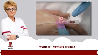 Webinar 👉 despre procedura de Montarea BRANULEI medatalos nursery asistente nurse [upl. by Barn578]