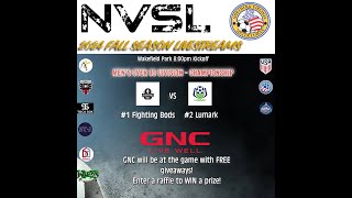 NVSL Mens Over 30 Division Fall 2024  Championship Live 1 Fighting Bods vs 2 Lumark [upl. by Anavahs]