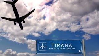 Landing in Tirana  Landed at Tirana International Airport  Landing Clap  Albania 🇦🇱 [upl. by Clements]