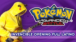 POKÉMON Batalla Avanzada Opening  Invencible  Full latino COVER Dropers covers [upl. by Neely]