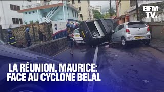 La Réunion Maurice face au cyclone Belal [upl. by Kallista]