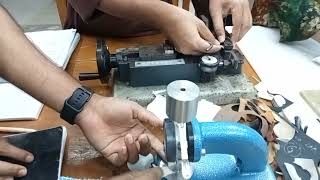 Tongue Tear Strength Test footwear lab university of dhaka [upl. by Correy]