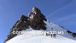 Climbing Corno nero Ludwigshohe Parrotspitze Zumstein [upl. by Potash]