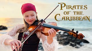 Watch This 12Year Old Violinist Slay the Pirates of the Caribbean Tuneinstrumental violincover [upl. by Ingaborg]