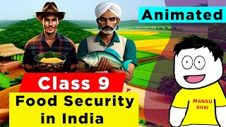 Class 9 Economics Chapter 4  Food Security in India  Class 9 Economics  Food Security in India [upl. by Hadden]