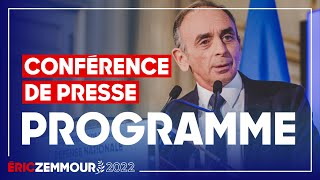 Eric Zemmour  Je vous présente mon Programme [upl. by Erdnaid781]