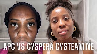 APC Cysteamine vs Cyspera Cysteamine [upl. by Ekralc]