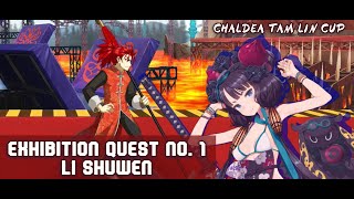 Exhibition Quest 1 Li Shuwen ft Summer Hokusai  Chaldea Tam Lin Cup Event  FGO [upl. by Neyrb]