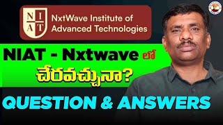 NXT wave  NIAT Really SUGGESTABLE  Best in CODING  SBR TALKS [upl. by Colston]