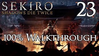 Sekiro Shadows Die Twice  Walkthrough Part 23 Fountainhead Palace [upl. by Whang865]