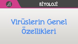 Virüslerin Genel Özellikleri [upl. by Tol]