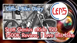 Scott Genius eRide 920 1500K Review I Love this bike [upl. by Stephie]