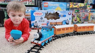 Learning How to Build amp Operate Our First Thomas Lionel RC Train [upl. by Alikat478]