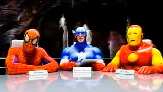 Retro MARVEL Commercials Got Milk McDonalds Visa amp More [upl. by Lhok]