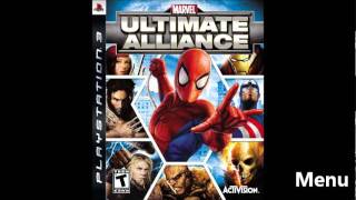 Marvel Ultimate Alliance OST 101  Menu [upl. by Tailor]