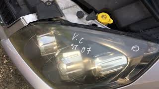 Vectra c Headlamp Removalbulb Replacement 10minutes [upl. by Tad]