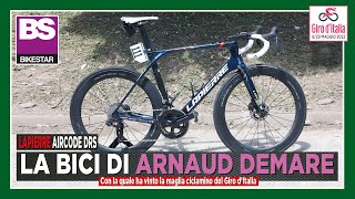 BS BIKESTAR  La Lapierre Aircode DRS di Arnaud Demare maglia ciclamino del Giro d’Italia [upl. by Hufnagel]