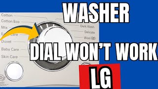 ✨ LG Washing Machine  Selector Dial  Easy DIY Fix ✨ [upl. by Enilram143]