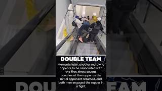 Jim Jones Fights with Two Men on Airport Escalator Claims Self Defense [upl. by Pearlman236]