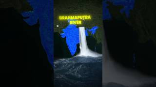 quotBrahmaputra Riverquot is The Widest river of India shorts [upl. by Yelreveb]