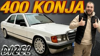 NOVA ULAGANJA🫣PRIPREMAM NOVI MOTOR ZA GAS MERCEDES 190D 400HP😍 [upl. by Magdalena577]