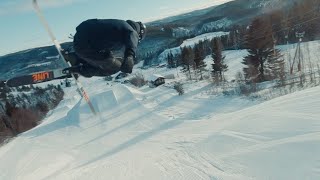 Vassfjellet FPV Drone  Ski Freestyle [upl. by Nilya]