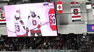 Kingston Frontnacs Powerplay Goals vs Ottawa 67s  67s Immediately Respond Short Handed [upl. by Oramug]